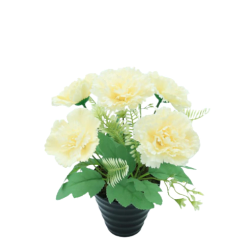 VASO GRANDE CON CLAVEL - comprar online