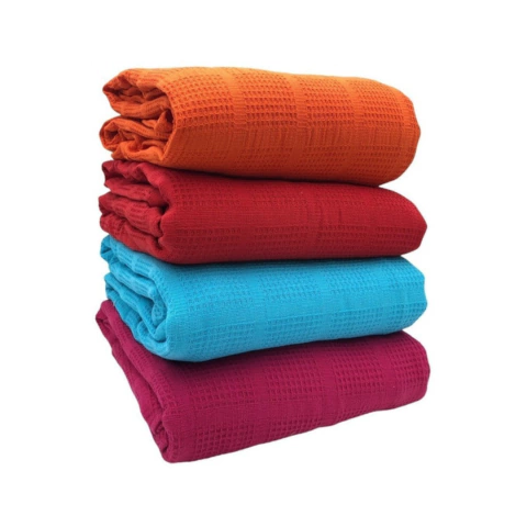 CUBRECAMA NIDO DE ABEJA - 1 PLAZA