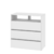 COMODA CLASICA 3 CAJONES (DMC3C) - BLANCO