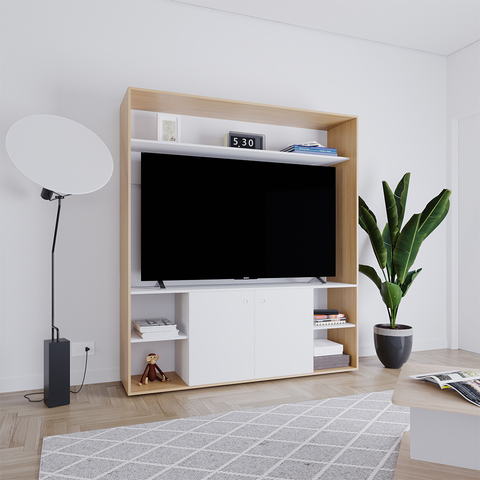RACK MODULAR PARA TV - HOME VISION TOMMY
