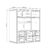 RACK MODULAR PARA TV - HOME VISION TOMMY en internet