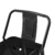 PACK X2 BANQUETAS ALTA CON RESPALDO INDUSTRIAL TOLIX (NEGRO BRILLANTE) - tienda online