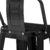 PACK X2 BANQUETAS ALTA CON RESPALDO INDUSTRIAL TOLIX (NEGRO BRILLANTE) - comprar online
