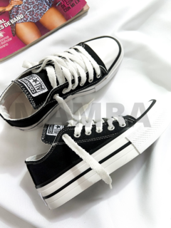 Converse Negras Alta - mamba