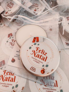 Mini Vela Lata 20g | Personalizada - Plantô AMÔ | Sprays e Velas Aromáticas