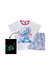 Pijama de Algodón Verano STITCH FLORES - Brilla en la oscuridad - comprar online