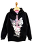 Buzo Frisado con capucha KITTY KUROMI MY MELODY Negro - comprar online
