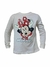 Remera de Algodón Manga Larga MINNIE Crema GLOW- Brilla En La Oscuridad - comprar online