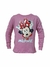 Remera de Algodón Manga Larga MINNIE Rosa GLOW - Brilla En La Oscuridad - comprar online
