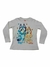 Remera de Algodón Manga Larga BLUEY BINGO GLOW - Brilla En La Oscuridad - comprar online