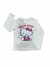 Remera de Algodón Manga Larga KITTY Crema - Estampada
