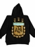 Buzo frisado de AFA Argentina Messi Campeones Negro en internet