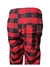 Pantalón A Cuadros INVIERNO Niños - Rojo y Negro - - MIMUNDOBA
