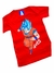 Remera Algodón Manga Corta TEEN - GOKU Rojo - comprar online