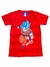 Remera Algodón Manga Corta TEEN - GOKU Rojo