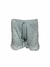 Short Algodón Liso Volados - Gris