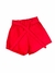 Short de gabardina Liso Nena - Rojo