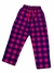 Pantalón a Cuadros Niños Verano - Fucsia y Azul