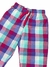Pantalón a Cuadros Niños Verano - Turquesa, Violeta y Rosa - comprar online