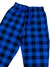 Pantalón a Cuadros Niños Verano - Azul y Negro - comprar online