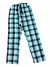 Pantalón a Cuadros Niños Verano - Verde Aqua, Blanco y Negro - comprar online