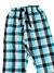 Pantalón a Cuadros Niños Verano - Verde Aqua, Blanco y Negro en internet