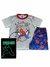 Pijama de Algodón Verano SPIDERMAN cuerpo - Brilla en la oscuridad - comprar online