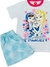 Pijama de Algodón Verano FROZEN - Brilla en la oscuridad - MIMUNDOBA