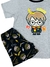 Pijama de Algodón Verano HARRY POTTER - Brilla en la oscuridad - MIMUNDOBA