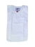 Guardapolvo Blanco Escolar Nene Delantal Cuello Redondo - comprar online