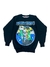 Buzo Frisado Con Cuello Redondo MINECRAFT Negro - comprar online