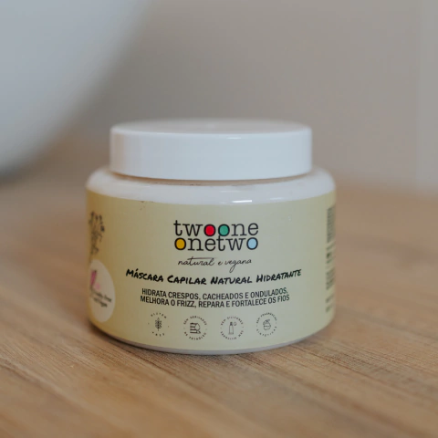 Máscara Capilar Natural - Cachoterapia - 200g - Twoone Onetwo Natural Vegana