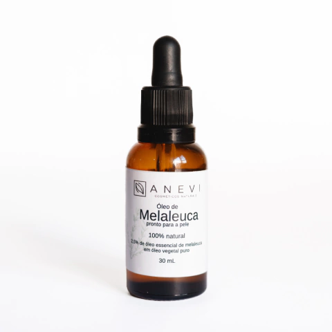 Óleo de melaleuca pronto para a pele - 30ml – Anevi Cosméticos Naturais