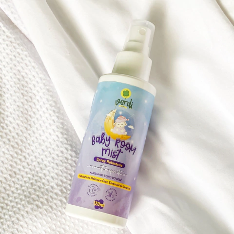 Baby Room Mist - Spray Relaxante Aromaterapêutico - Verdi Natural