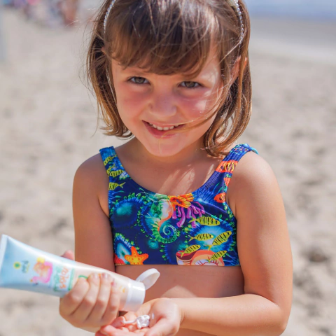 Protetor solar natural físico mineral - Verdi Natural - 85g