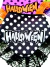 N0140 -Bandana M renda Halloween poá- 10 und