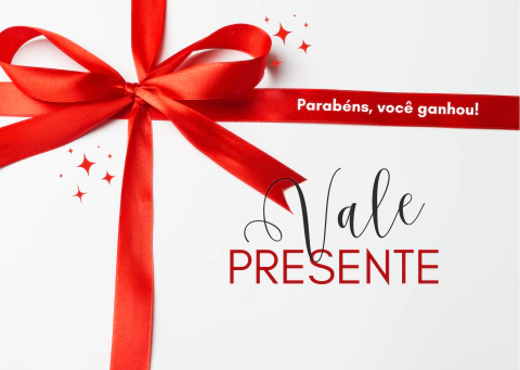 VALE PRESENTE AMOR DE SILHUETA