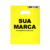 Sacolas plásticas personalizadas alça vazada mais grossa e fosca - comprar online