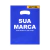 Sacolas plásticas personalizadas alça vazada brilhosa - loja online