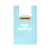 Sacolas plásticas personalizadas alça camiseta brilhosa