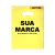 Sacolas plásticas personalizadas alça vazada brilhosa - Silk Seven • Sacolas Plasticas Personalizadas