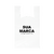 Sacolas plásticas personalizadas alça camiseta econômica - loja online