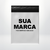 Envelope plástico personalizado branco