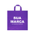 Imagem do Sacolas plásticas personalizadas alça fita resistente