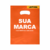 Sacolas plásticas personalizadas alça vazada brilhosa