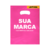Sacolas plásticas personalizadas alça vazada brilhosa - comprar online