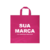 Sacolas plásticas personalizadas alça fita resistente