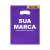 Sacolas plásticas personalizadas alça vazada brilhosa - loja online