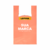 Sacolas plásticas personalizadas alça camiseta brilhosa - loja online