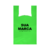 Sacolas plásticas personalizadas alça camiseta econômica - loja online